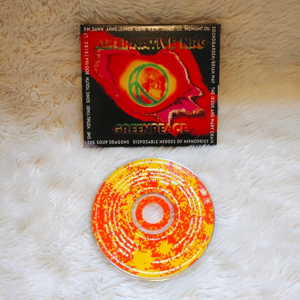 CD Alternative NRG Greenpeace mix artist vintage